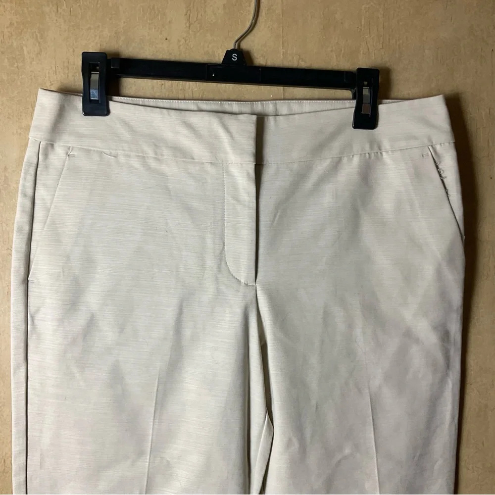 Ann Taylor Signature Fit Tan Work Trousers Size 8 - Picture 5 of 15